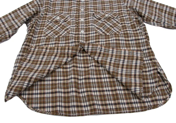 45rpm 45R Cotton Switching Sleeve Design Flap Pocket Shirt K-164011_009