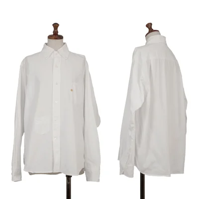 45rpm 45R Cotton Pocket Design Button Down Shirt