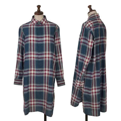 45rpm 45R Cotton Check Pullover Shirt Tunic