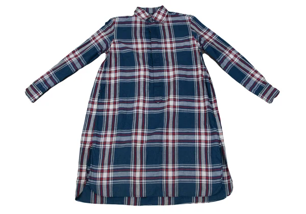 45rpm 45R Cotton Check Pullover Shirt Tunic K-164013_002