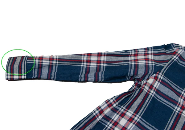 45rpm 45R Cotton Check Pullover Shirt Tunic K-164013_008