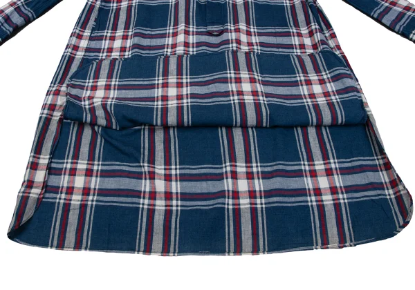 45rpm 45R Cotton Check Pullover Shirt Tunic K-164013_013