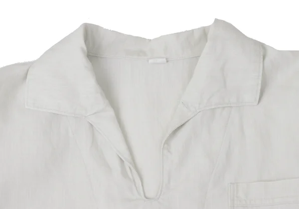 45rpm 45R Linen Patch Pocket Skipper Shirt K-164015_004