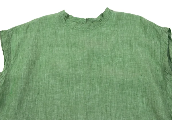 45rpm 45R Linen Box Silhouette Sleeveless Top K-164018_003