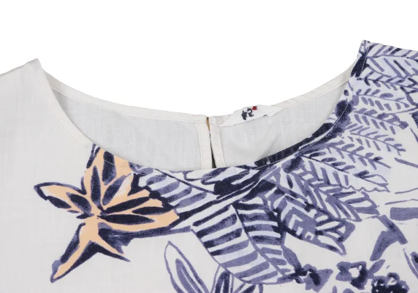 45rpm 45R Linen Floral Dyed Print Sleeveless Top K-164019_004