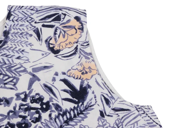 45rpm 45R Linen Floral Dyed Print Sleeveless Top K-164019_006