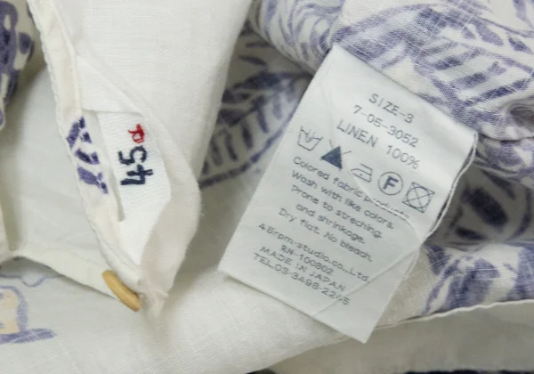 45rpm 45R Linen Floral Dyed Print Sleeveless Top K-164019_018