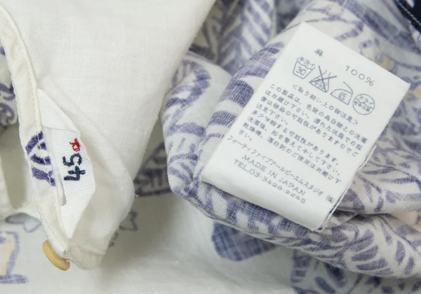 45rpm 45R Linen Floral Dyed Print Sleeveless Top K-164019_019