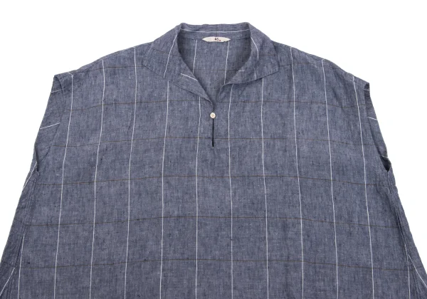 45rpm 45R Linen Checked Skipper Sleeveless Top K-164020_003