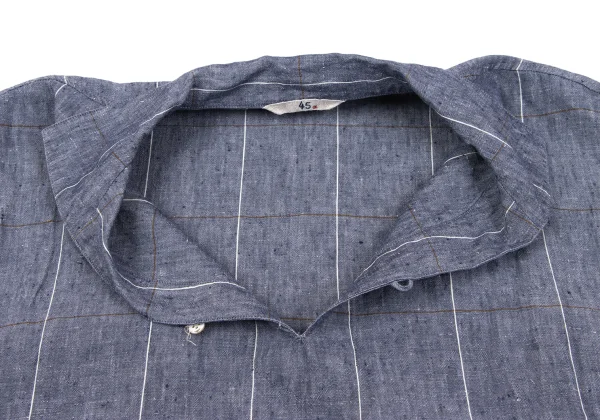 45rpm 45R Linen Checked Skipper Sleeveless Top K-164020_006