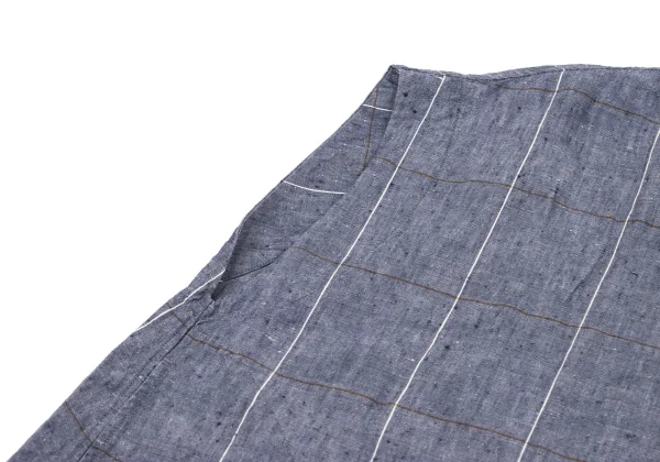 45rpm 45R Linen Checked Skipper Sleeveless Top K-164020_007