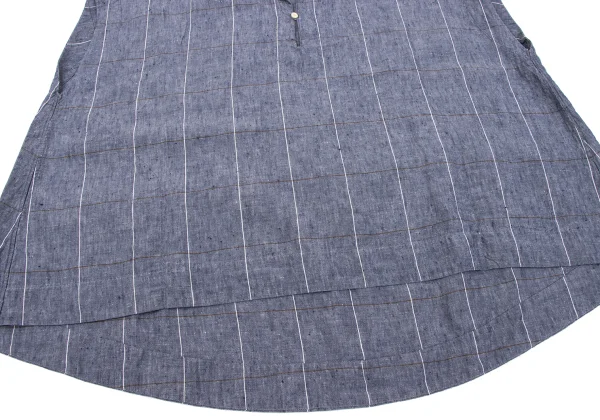 45rpm 45R Linen Checked Skipper Sleeveless Top K-164020_008