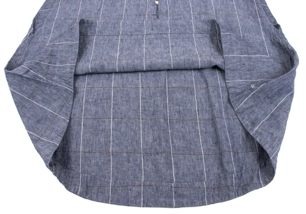 45rpm 45R Linen Checked Skipper Sleeveless Top K-164020_011