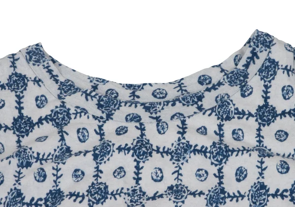 45rpm 45R Indigo Dyed Cotton Sleeveless Dress K-164022_005