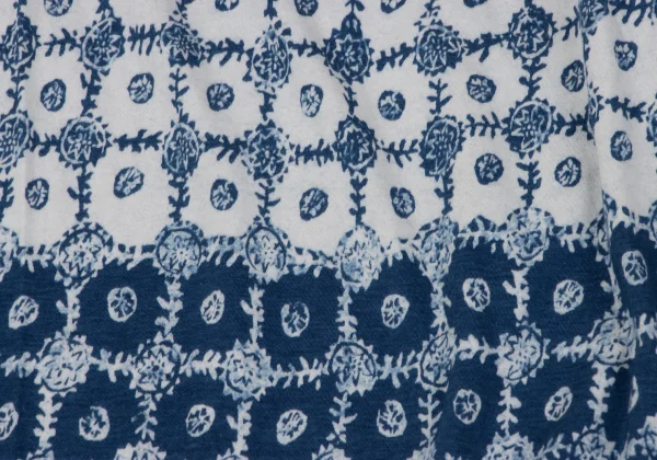 45rpm 45R Indigo Dyed Cotton Sleeveless Dress K-164022_012