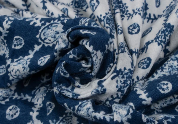 45rpm 45R Indigo Dyed Cotton Sleeveless Dress K-164022_013