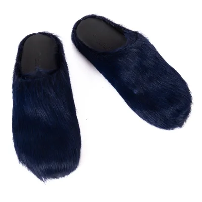 MARNI Fussbett Calf Hair Clogs