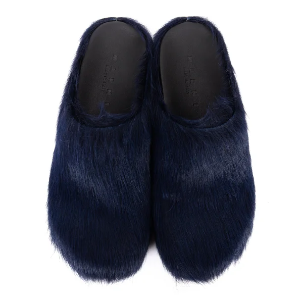 MARNI Fussbett Calf Hair Clogs K-164024_002