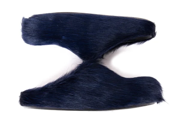 MARNI Fussbett Calf Hair Clogs K-164024_003