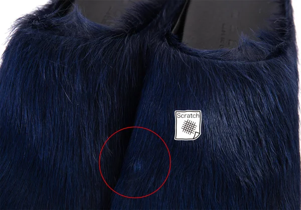 MARNI Fussbett Calf Hair Clogs K-164024_006