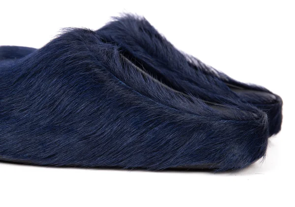 MARNI Fussbett Calf Hair Clogs K-164024_007