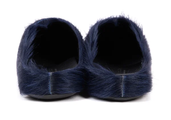 MARNI Fussbett Calf Hair Clogs K-164024_009