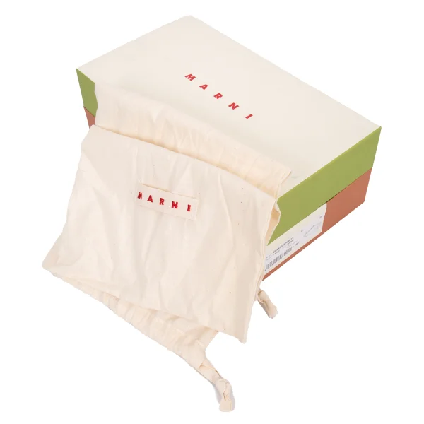 MARNI Fussbett Calf Hair Clogs K-164024_012