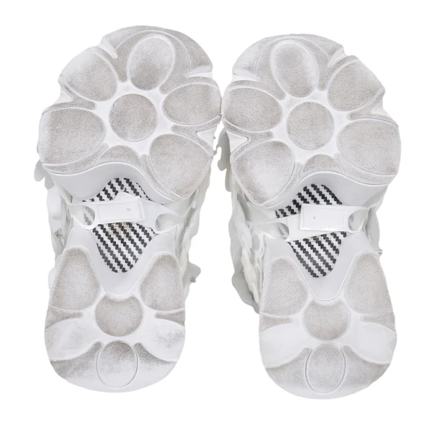 ノアール ケイ ニノミヤ×リーボックnoir kei ninomiya×Reebok INSTAPUMP FURY Kumo フラワー装飾スニーカー 白23.5 K-164025_013