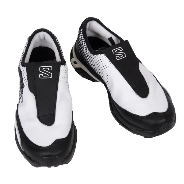 COMME des GARCONS x SALOMON SR901E Graphic Printed Sneakers Black,White US 6 K-164026_001
