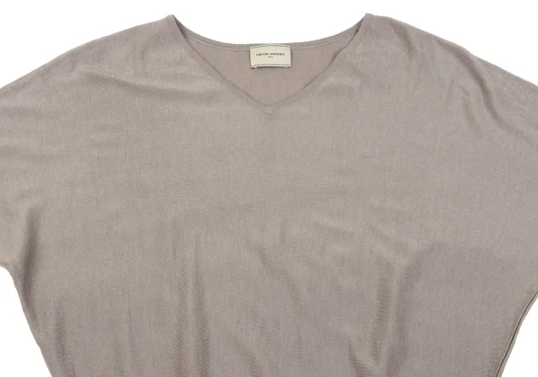 UNITED ARROWS Wool Silk Dolman Sleeve Knit Sweater K-164032_003