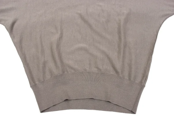 UNITED ARROWS Wool Silk Dolman Sleeve Knit Sweater K-164032_007