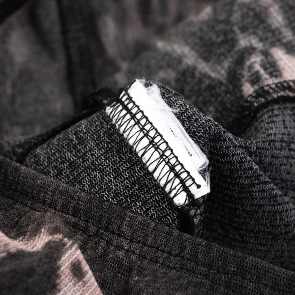 Jean Paul GAULTIER Taped Graphic Print Mesh Skirt K-164036_016