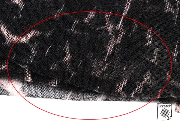 Jean Paul GAULTIER Taped Graphic Print Mesh Cardigan & Skirt K-164037_017