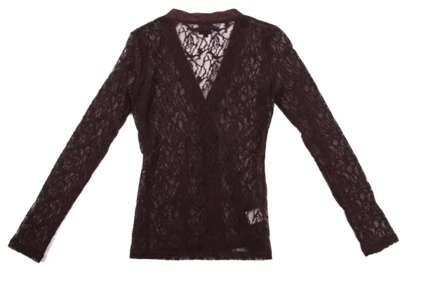 Jean Paul GAULTIER Lace Mesh Cardigan K-164038_011