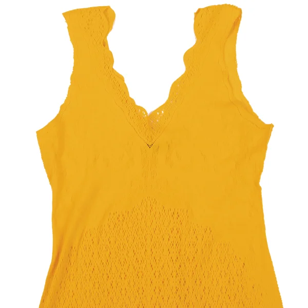 Unbranded Mesh Jacquard Sleeveless Top K-164039_003