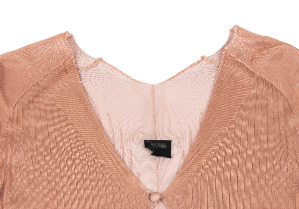 Jean Paul GAULTIER FEMME Rayon 3/4 Sleeve Cardigan K-164040_004