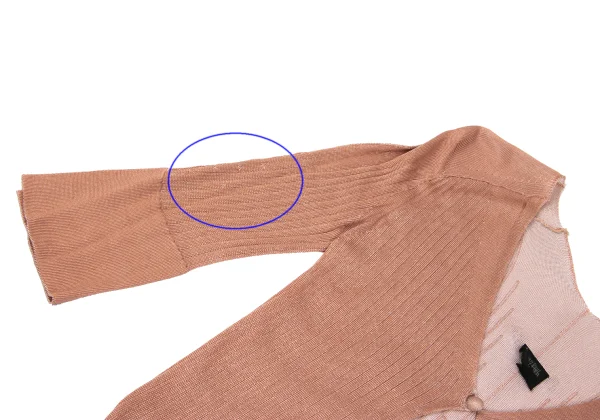 Jean Paul GAULTIER FEMME Rayon 3/4 Sleeve Cardigan K-164040_006