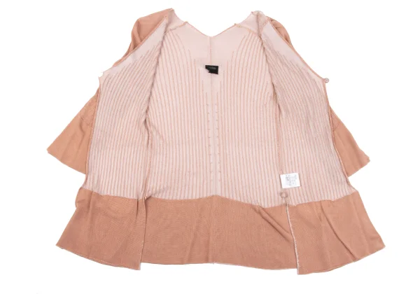 Jean Paul GAULTIER FEMME Rayon 3/4 Sleeve Cardigan K-164040_012