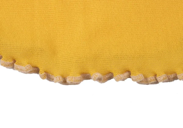 Jean Paul GAULTIER FEMME Gathered Corsage Design Mesh Top K-164043_013