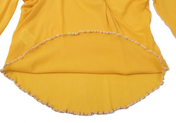 Jean Paul GAULTIER FEMME Gathered Corsage Design Mesh Top K-164043_014