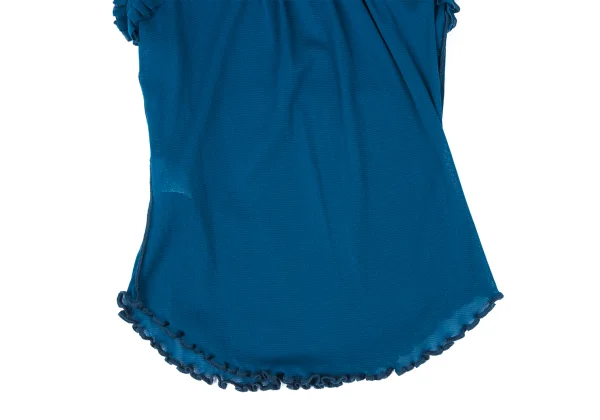 Jean Paul GAULTIER FEMME Frill Trim Mesh Tank Top K-164044_006