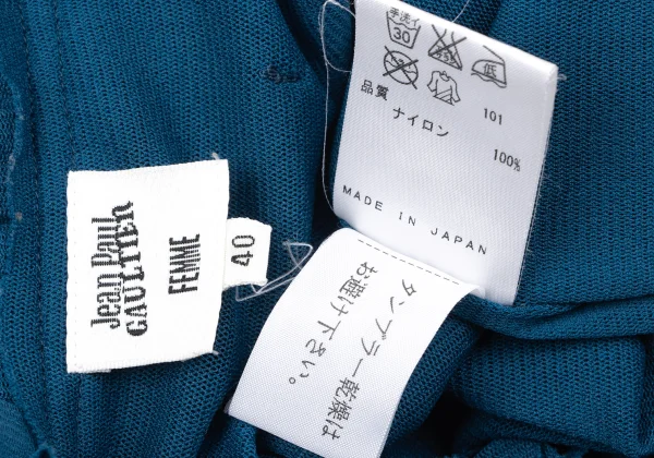 Jean Paul GAULTIER FEMME Frill Trim Mesh Tank Top K-164044_013