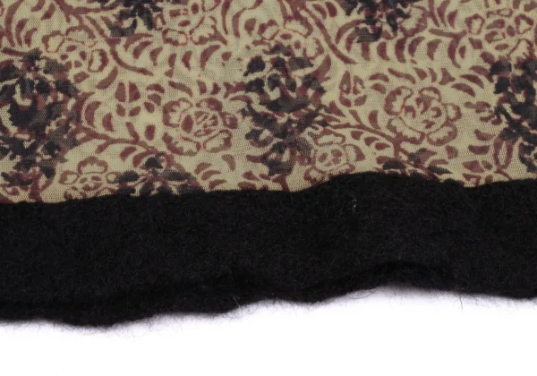 Jean Paul GAULTIER FEMME Knit Trim Floral Mesh Sleeveless K-164045_011