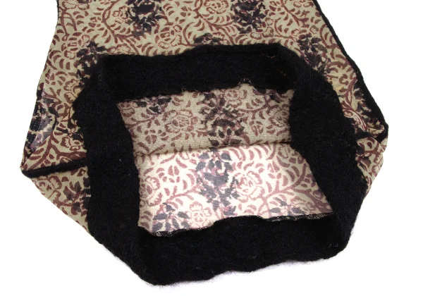 Jean Paul GAULTIER FEMME Knit Trim Floral Mesh Sleeveless K-164045_012