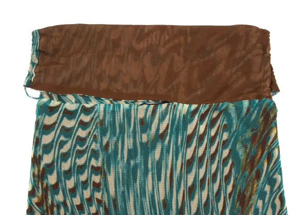 Jean Paul GAULTIER FEMME Marble Printed Mesh Camisole K-164046_004