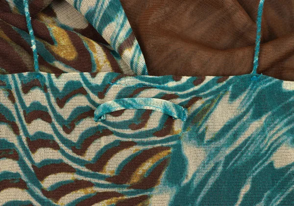 Jean Paul GAULTIER FEMME Marble Printed Mesh Camisole K-164046_011