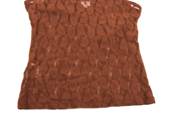 Jean Paul GAULTIER FEMME Leaf Jacquard Mesh Tank Top K-164047_008