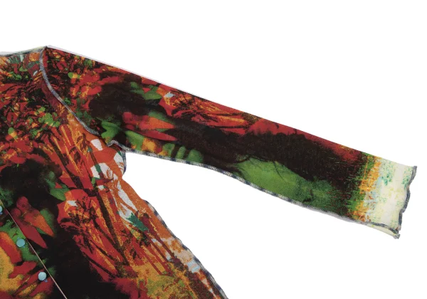 Jean Paul GAULTIER FEMME Colorful Native Printed Cardigan K-164048_006