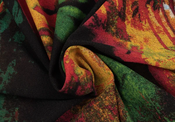 Jean Paul GAULTIER FEMME Colorful Native Printed Cardigan K-164048_013