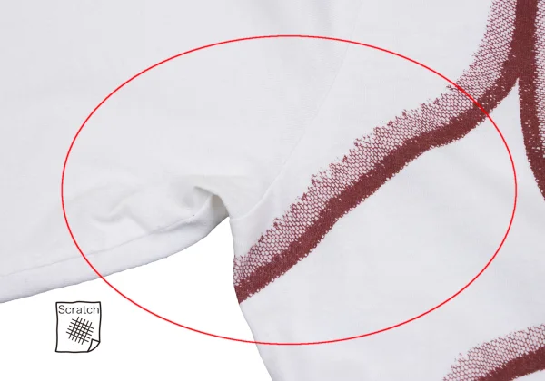 Jean Paul GAULTIER FEMME Logo Printed Frill Taping T-shirt K-164049_004